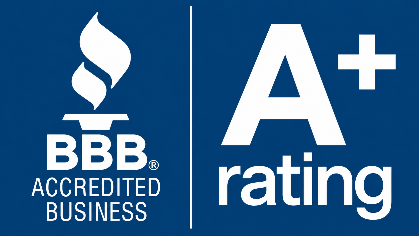 BBB Accredited Business A+ Rating
