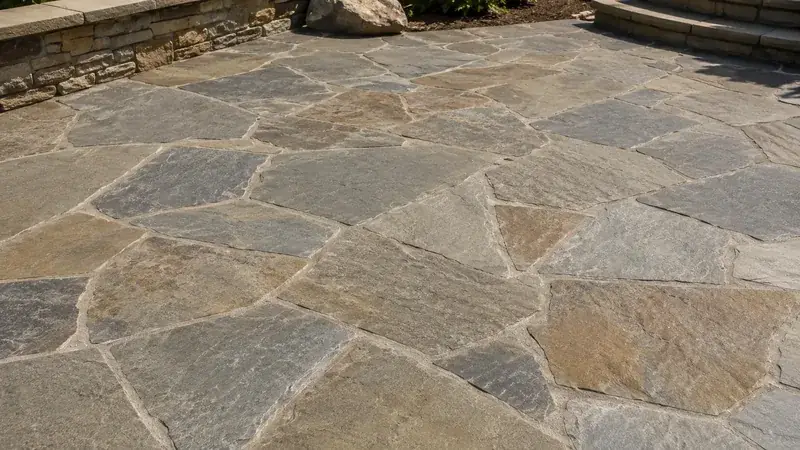 Flagstone Patio Flagstone Patio by STL Hardscape Solutions