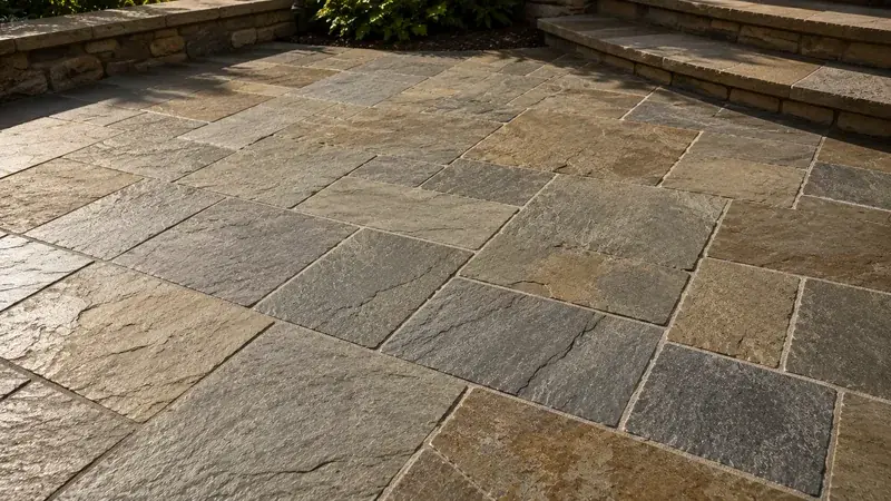 Natural Stone Patio Natural Stone Patio by STL Hardscape Solutions
