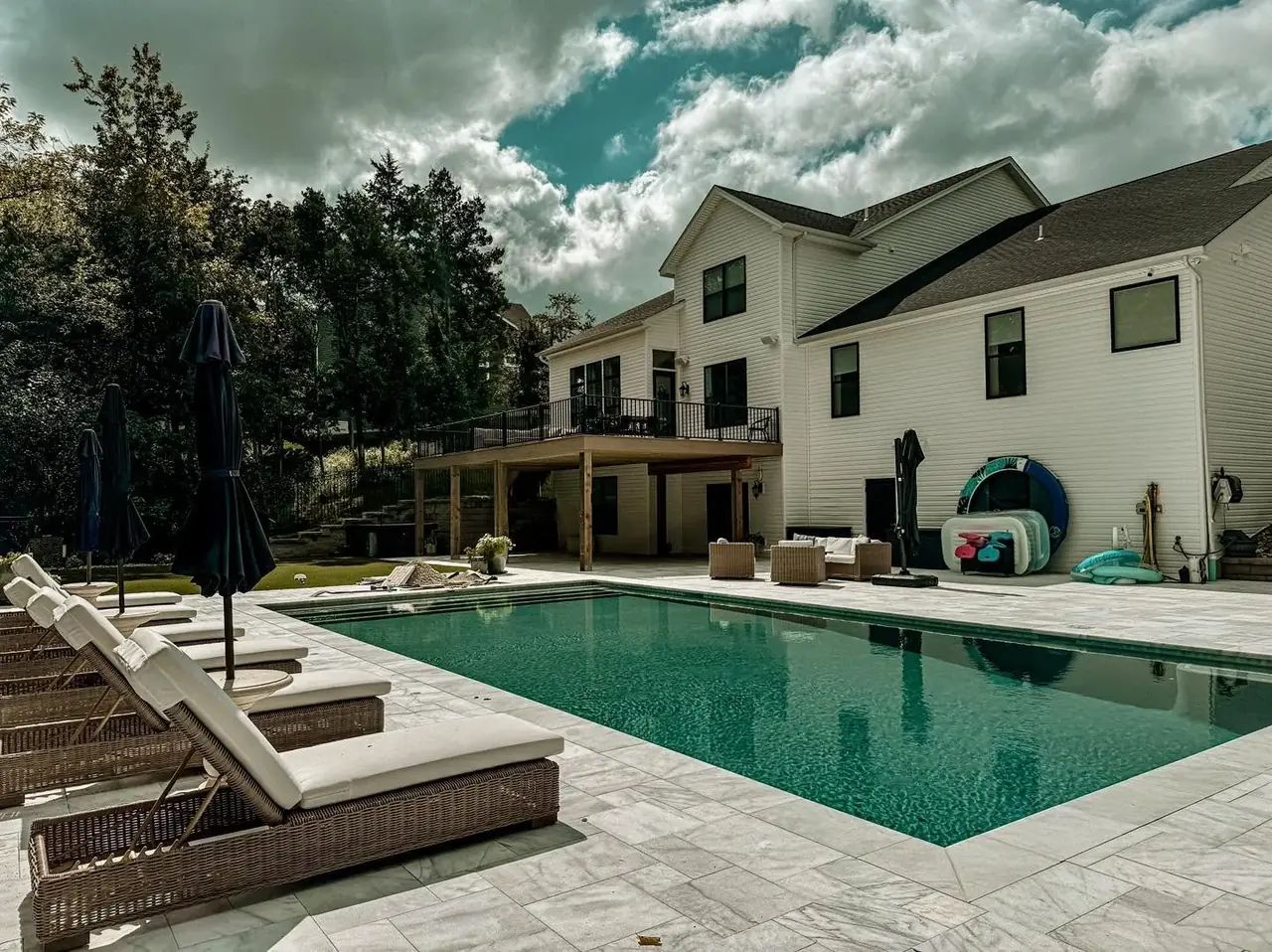 Pool project by STL Hardscape Solutions in Saint Louis