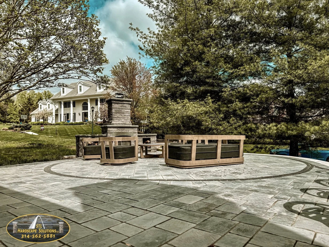 Saint Charles Missouri Custom Paver Patio