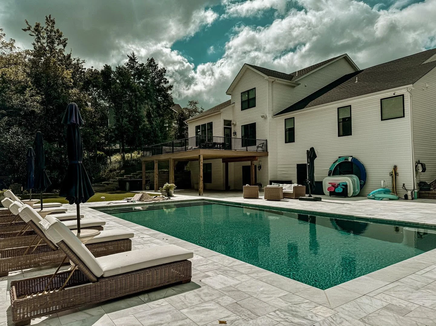 Pool project by STL Hardscape Solutions in Saint Louis
